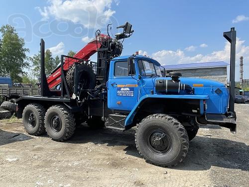 Лесовоз Урал с манипулятором готов к эксплуатации Лизинг Доставка
