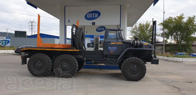 Лесовоз Урал ЯМЗ-236 заводской капитальный ремонт