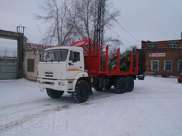 Сортиментовоз КАМАЗ 43118 с КМУ. Купить. Новый.