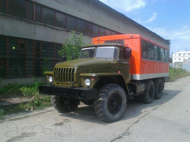 Вахтовый автобус Урал!