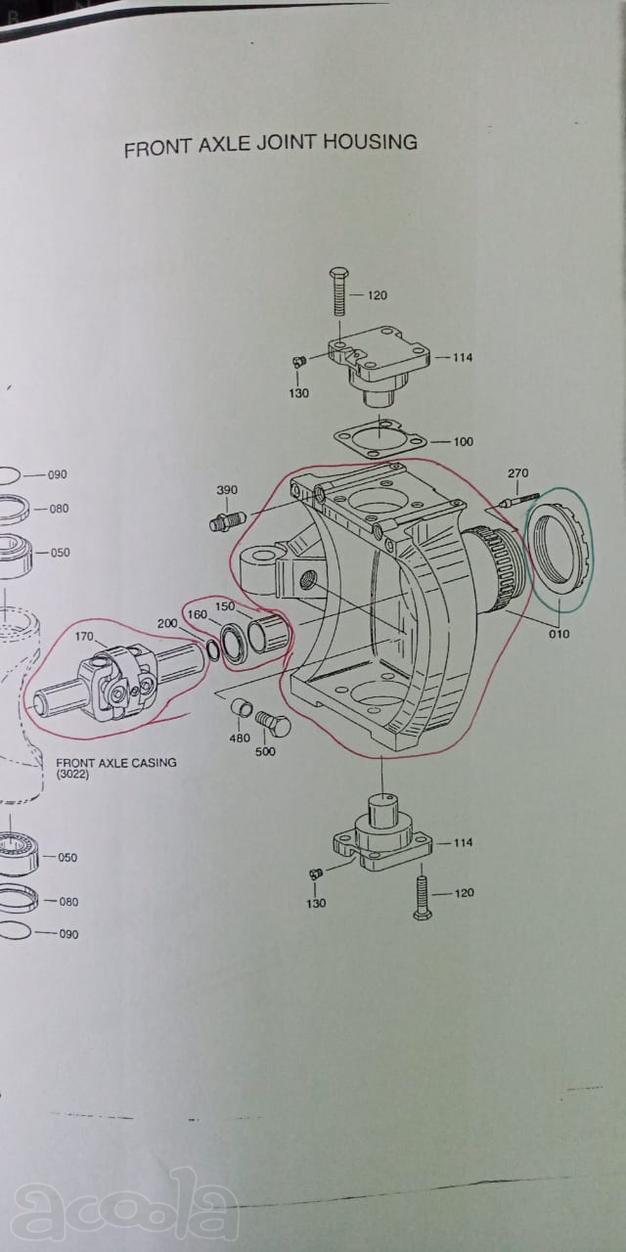 Запчасти на экскаватор HYUNDAI ROBEX 130W-3