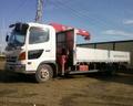Услуги кран-манипулятора Hino 500 грузоподъёмность 8 тонн, кран 3 тонны