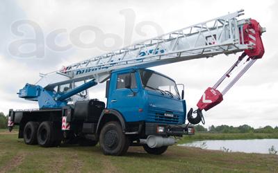 Аренда автокрана 25 тонн Клинцы КС55713-2к