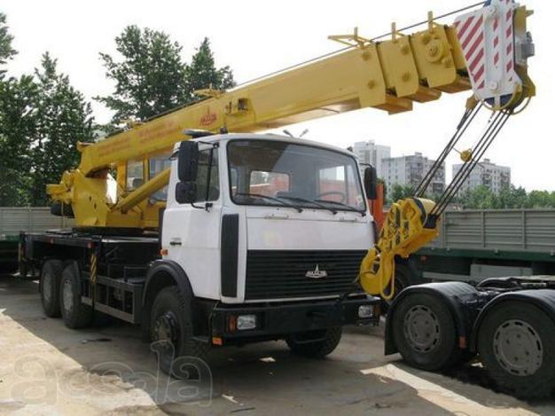 Аренда автокрана 32 тонны Ивановец КС-5576Б