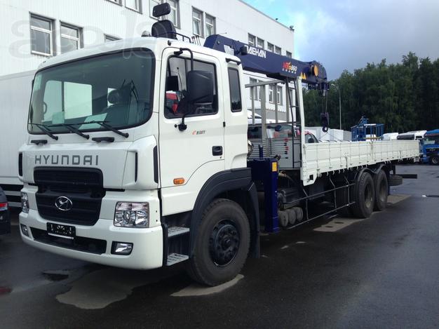 Услуги воровайки Hyundai HD 250, 10 тонн, стрела 5 тонн
