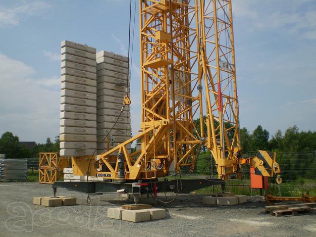 Аренда, на выгодных условиях, башенного крана LIEBHERR 71 K. НЕДОРОГО!