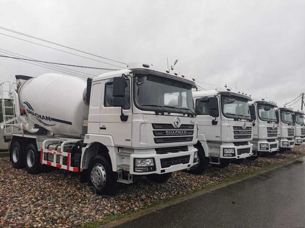 Автобетоносмеситель 6×4, модель SX5258GJBDR384,