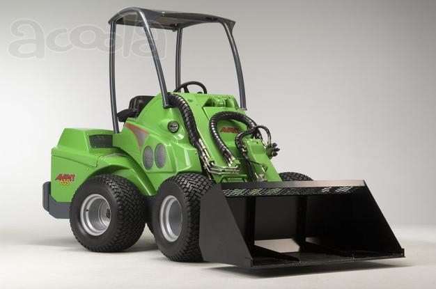 Минипогрузчик AVANT 635 (Finland) с ковшом 1300мм/300л