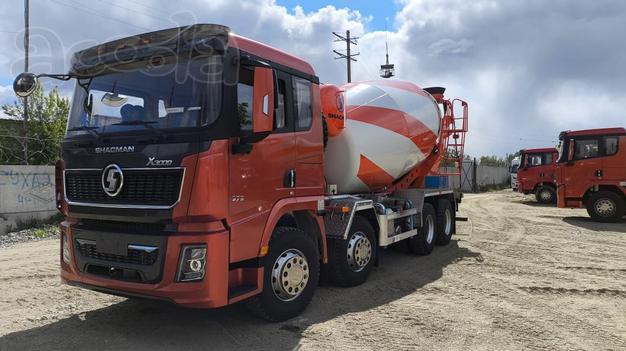 Автобетоносмеситель на шасси Shacman X5000, 8х4, объём бочки 12 м3, Euro V