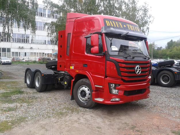 Седельный тягач DAYUN CGC4250, CNG, 6х4, Euro V, подвеска рессора/пневмо
