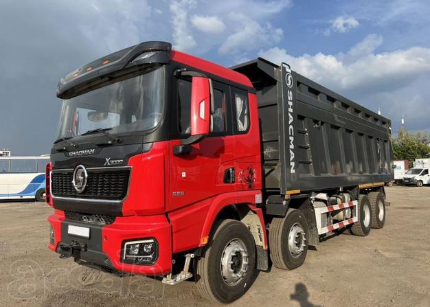 Самосвал SHACMAN X3000, Restyling, 8х4, ретардер, 550 л.с., объём кузова 35 м3