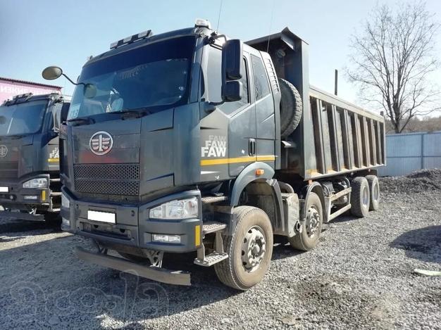 Самосвал FAW CA3310, J6P, 8х4, кузов 26 м3, Euro V