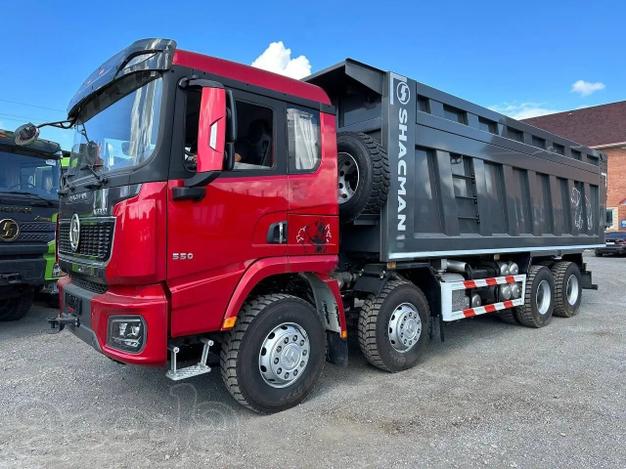 Самосвал SHACMAN X3000, Restyling, 8х4, ретардер, 550 л.с., кузов 35 м3