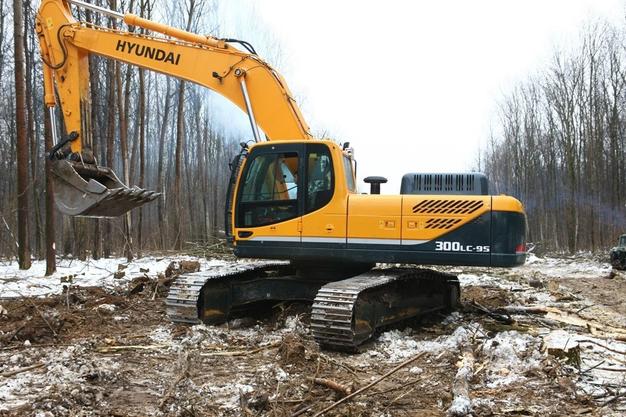 Гусеничный экскаватор Hyundai R300LC-9S