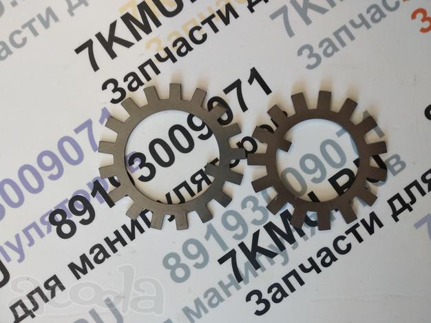 Корончатые шайбы для валов и червяков