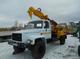 Бурильно-крановая машина Aichi D400 на базе ГАЗ 33081 «Садко»