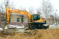 Аренда полноповоротного экскаватора Hyundai R-170.
