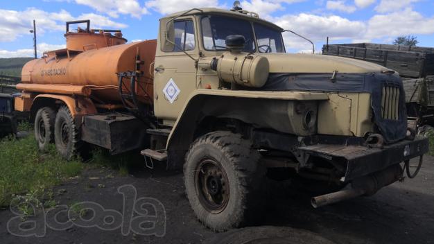 Топливозаправщик бензовоз АТЗ на шасси Урал 4320 1995г.